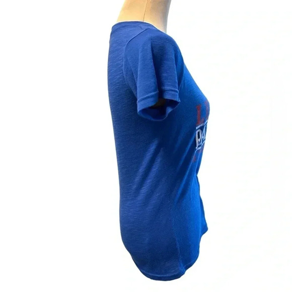 Vintage Lucas Oil Raceway Indianapolis Women's Blue Tee Shirt Size Medium In EUC - Picture 5 of 10